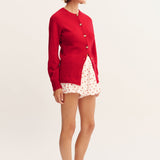 Posse - TERESA CARDIGAN - STRAWBERRY