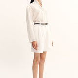 Posse - GRACE SHIRT - VINTAGE WHITE