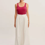 Posse - AXEL SCOOP SINGLET - DRAGONFRUIT