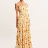 Posse - PALOMA MAXI DRESS - CITRUS FLORAL