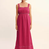 Posse - GRACE SHIFT DRESS - DRAGON FRUIT