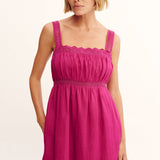 Posse - GRACE SHIFT DRESS - DRAGON FRUIT