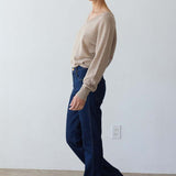 Jamie Haller - The V Fave Cashmere Sweater in Oatmeal