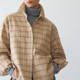 Jamie Haller - The Weekend Shirt in Honey Plaid