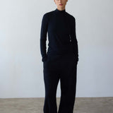 Jamie Haller - The Mock Neck in Black