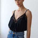 Jamie Haller - The Deep V Cami in Black
