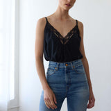 Jamie Haller - The Deep V Cami in Black