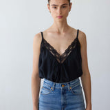 Jamie Haller - The Deep V Cami in Black
