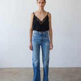 Jamie Haller - The Vamp Point in Ponyhair Burgundy