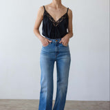 Jamie Haller - The Deep V Cami in Black