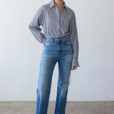 Jamie Haller - The Weekend Shirt in Black Stripe