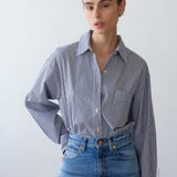Jamie Haller - The Weekend Shirt in Black Stripe