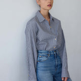 Jamie Haller - The Weekend Shirt in Black Stripe