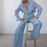 Jamie Haller - The Baggy Jean in Ice Indigo