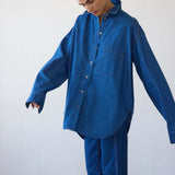 Jamie Haller - The Essential Shirt in Farrah Indigo