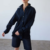 Jamie Haller - The Essential Shirt in Vintage Black