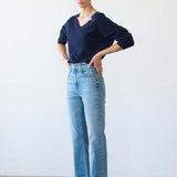 Jamie Haller - The Kenickie in Worn Indigo