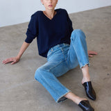 Jamie Haller - The Kenickie in Worn Indigo