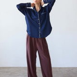 Jamie Haller - The Lounge Pant in Burgundy