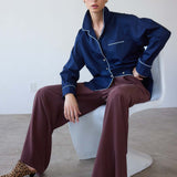 Jamie Haller - The Lounge Pant in Burgundy