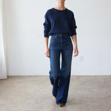 Jamie Haller - The Crease Jean in Distressed Dark