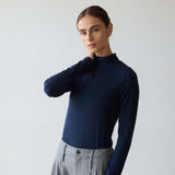 Jamie Haller - The Mock Neck in Navy