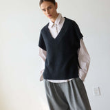 Jamie Haller - The Sweater Vest in Charcoal
