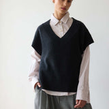 Jamie Haller - The Sweater Vest in Charcoal