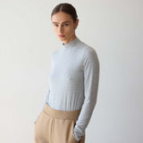 Jamie Haller - The Mock Neck in Heather Grey