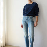Jamie Haller - The Freddie Jean in Worn Indigo
