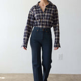 Jamie Haller - The Crease Jean in Washed Grey