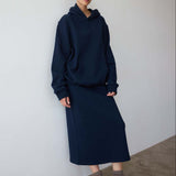 Jamie Haller - The Sweatshirt Skirt in Navy