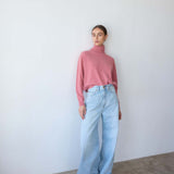 Jamie Haller - The Baggy Jean in Ice Indigo