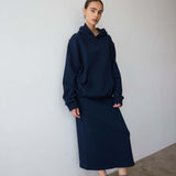 Jamie Haller - The Pullover Hoodie in Navy