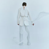 Christopher Esber - Intimate Bow Back Twill Blazer
