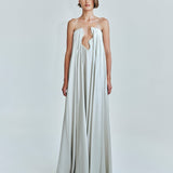Christopher Esber - Textured Silk Salacia Strapless Gown