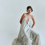 Christopher Esber - Textured Silk Salacia Strapless Gown