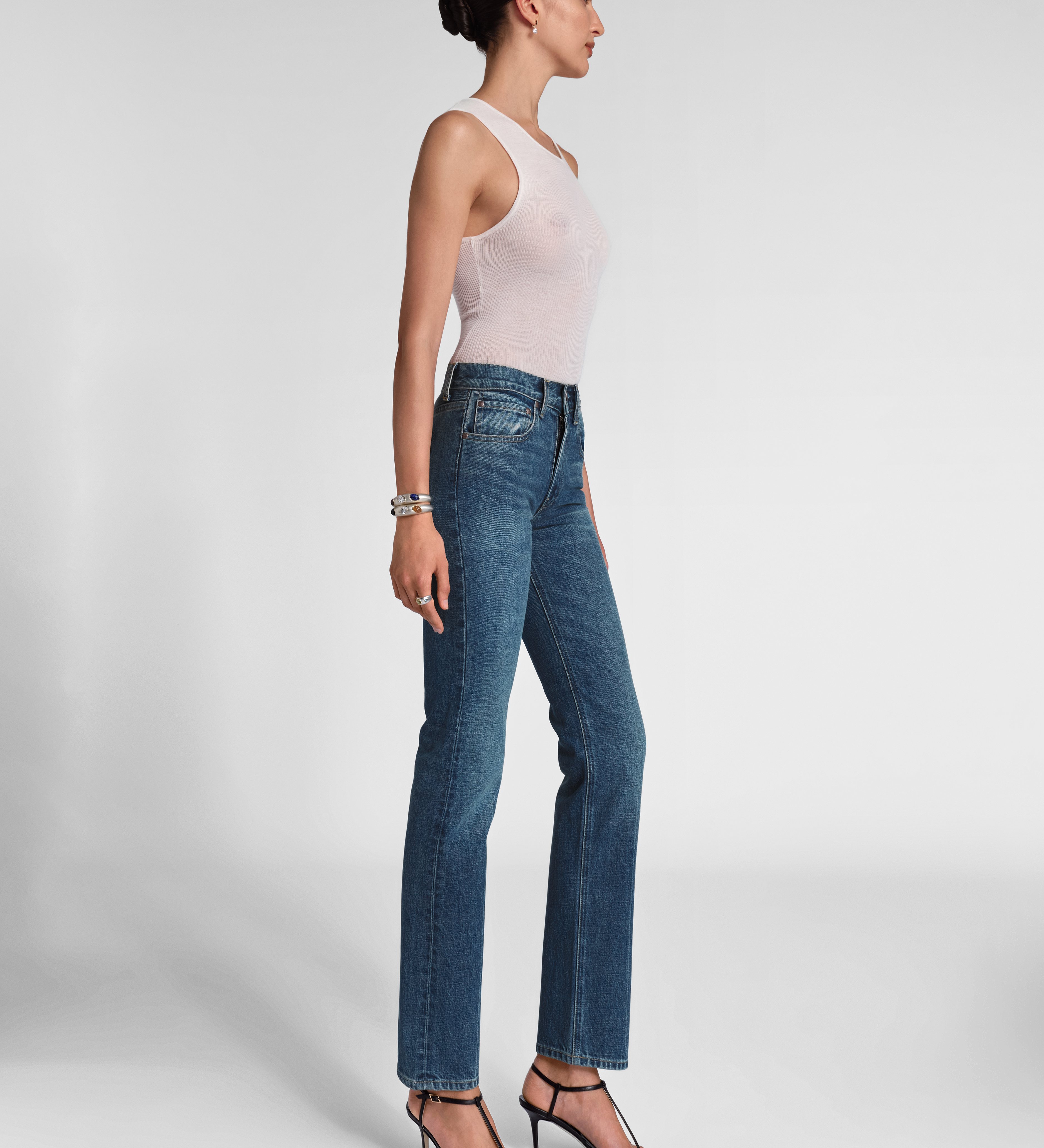 Aflalo - Huxley Jean in Rigid Denim