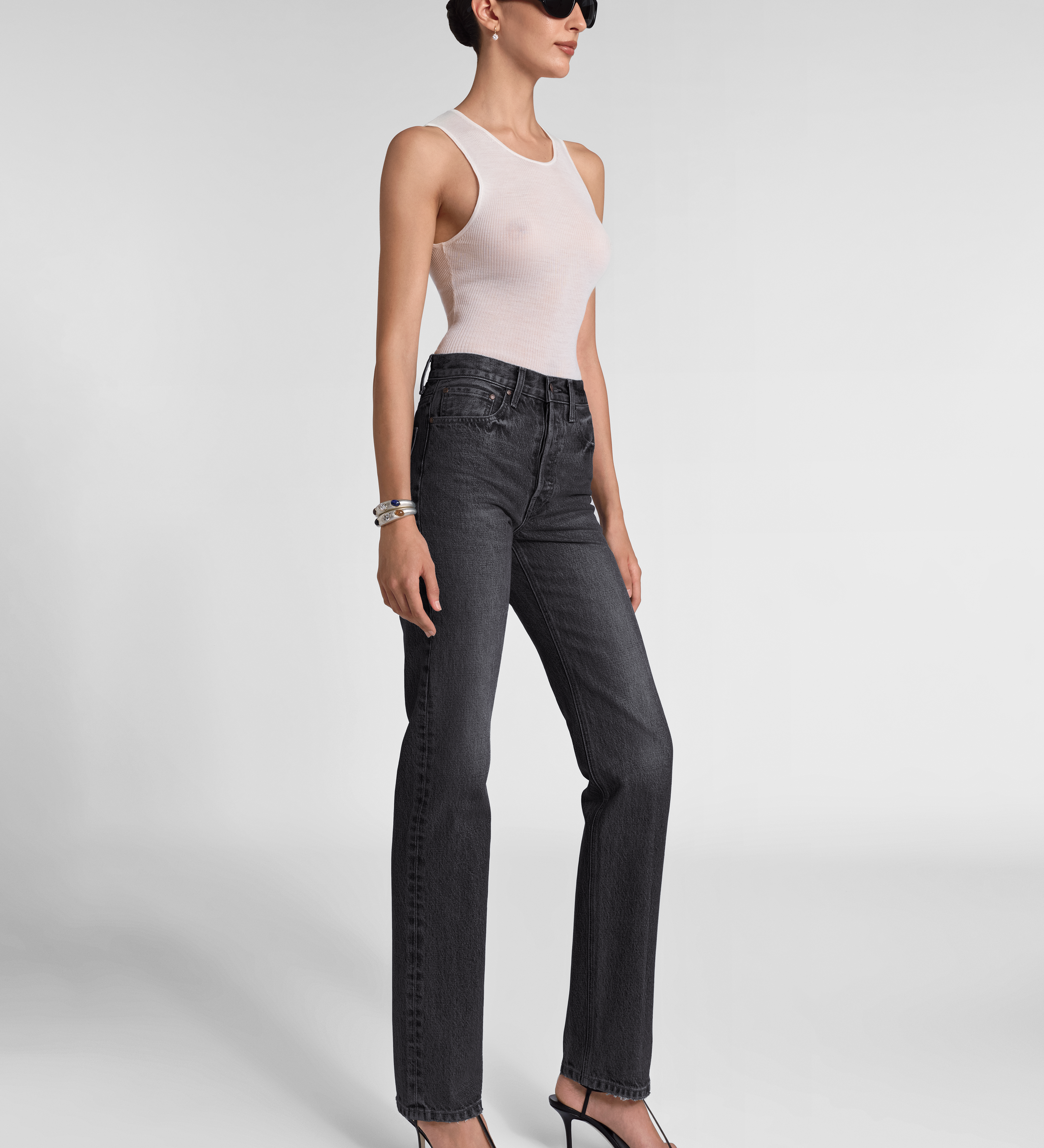 Aflalo - Orwell Jean in Rigid Denim