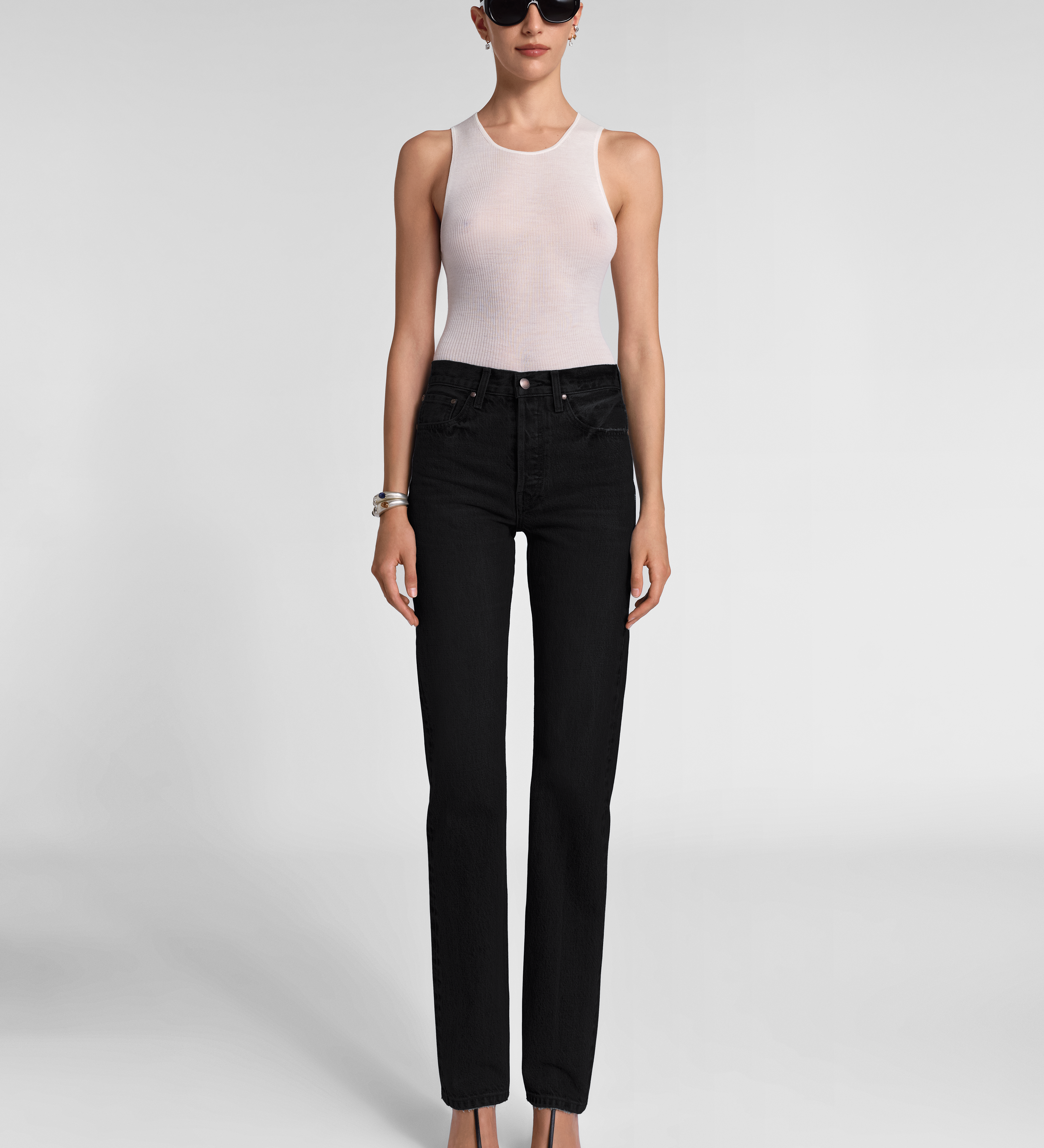 Aflalo - Orwell Jean in Rigid Denim