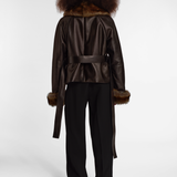 Aflalo - Pero Coat in Leather