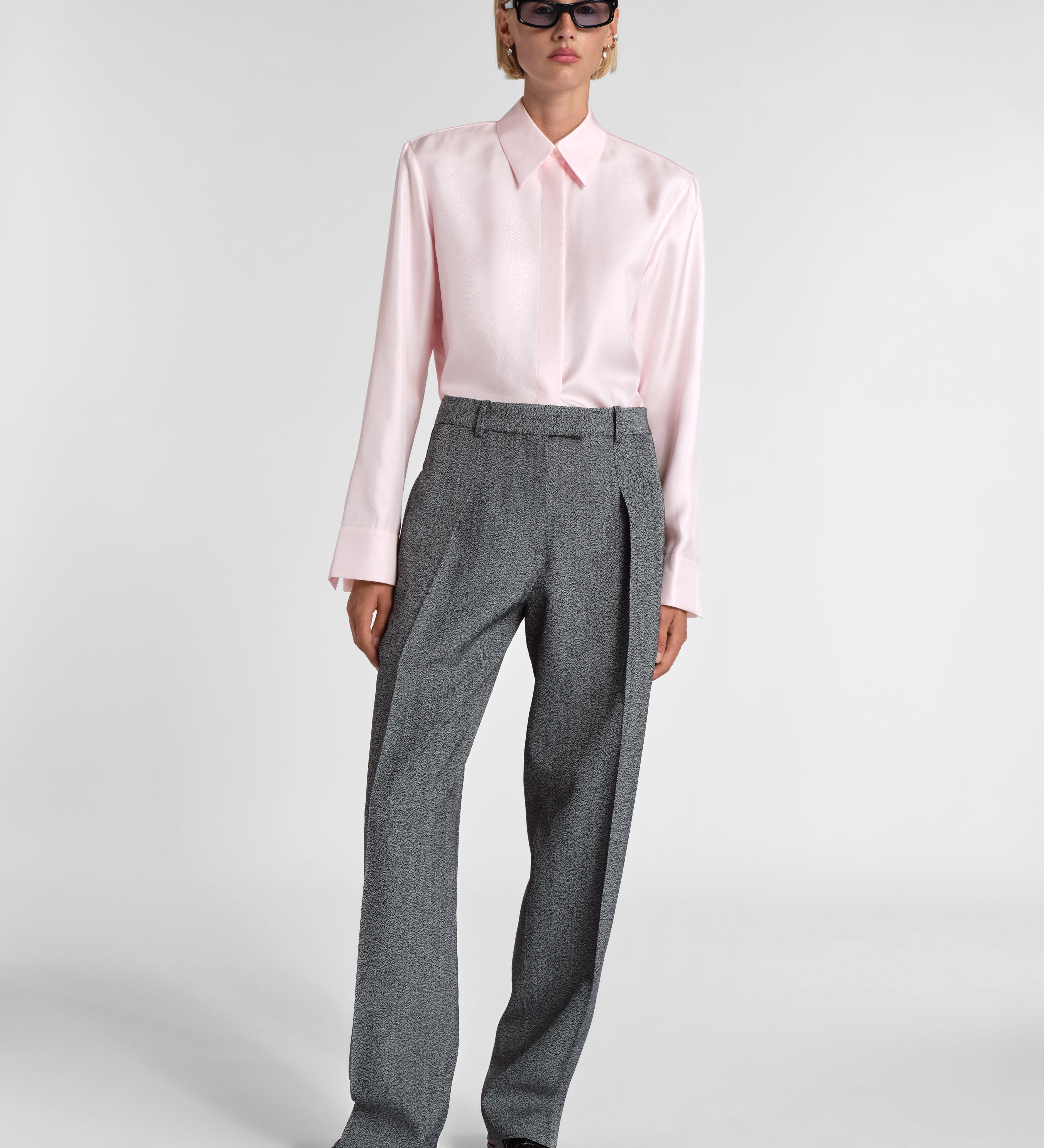Aflalo - Danika Trouser in Viscose Silk