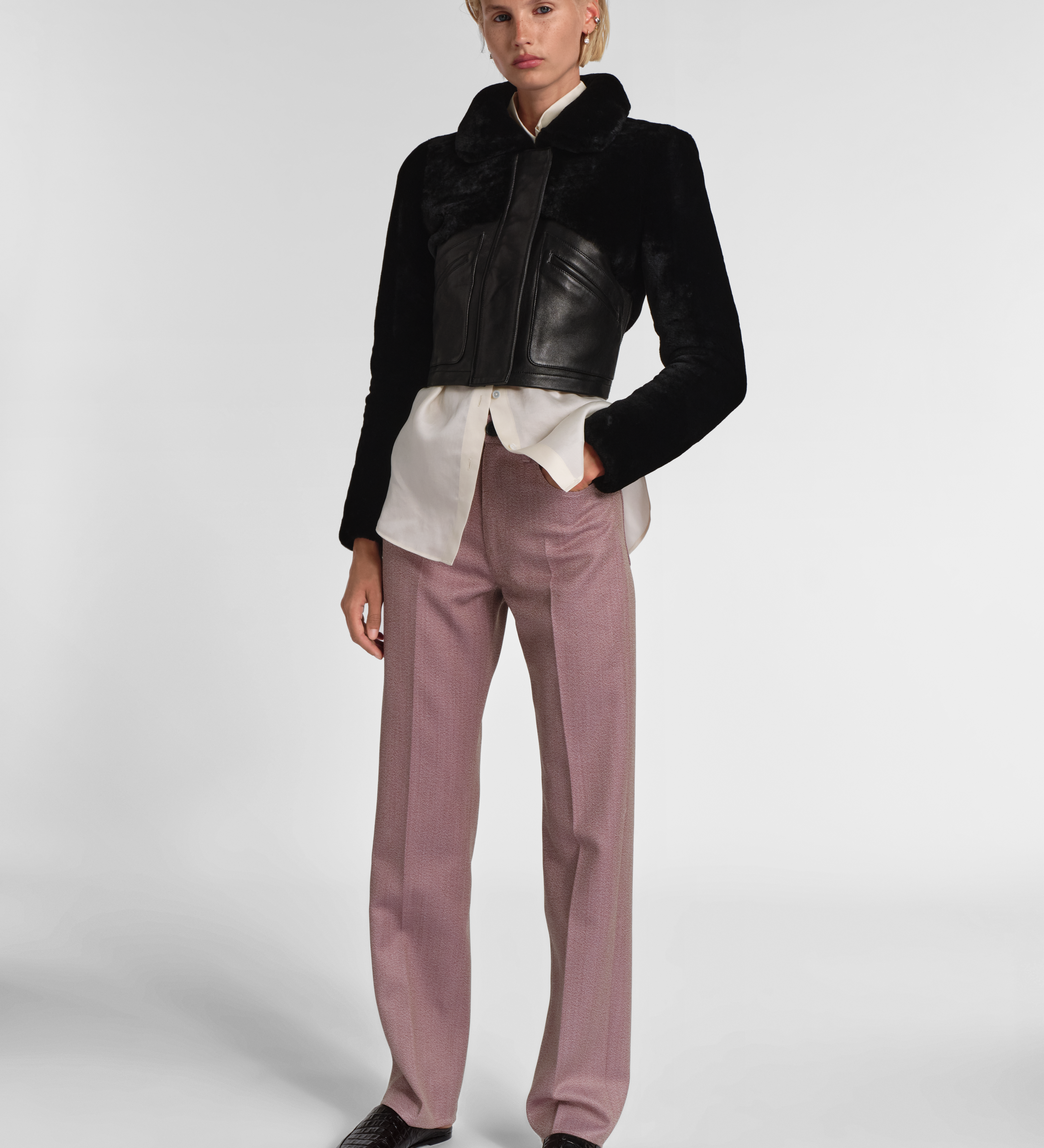 Aflalo - Reese Pant in Wool Viscose