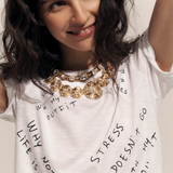 Veronica Beard - Carla Printed Crewneck T - Shirt