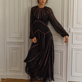 Veronica Beard - Sylvette Embroidered Maxi Dress
