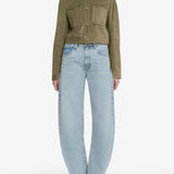 FRAME - The Bubble Crop -- Outlaw Raw Fray