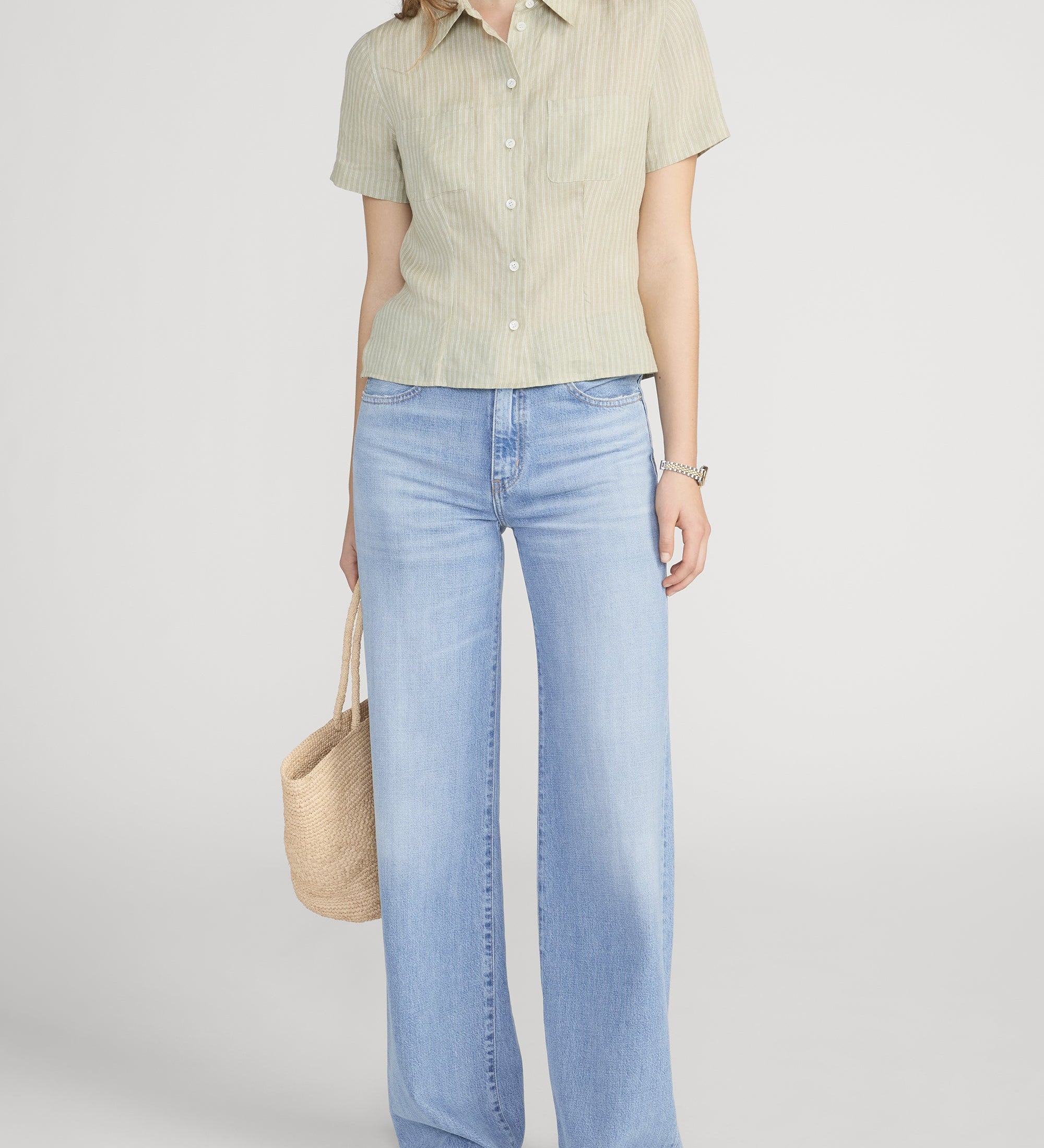 FRAME - The Linen Seaside Shirt