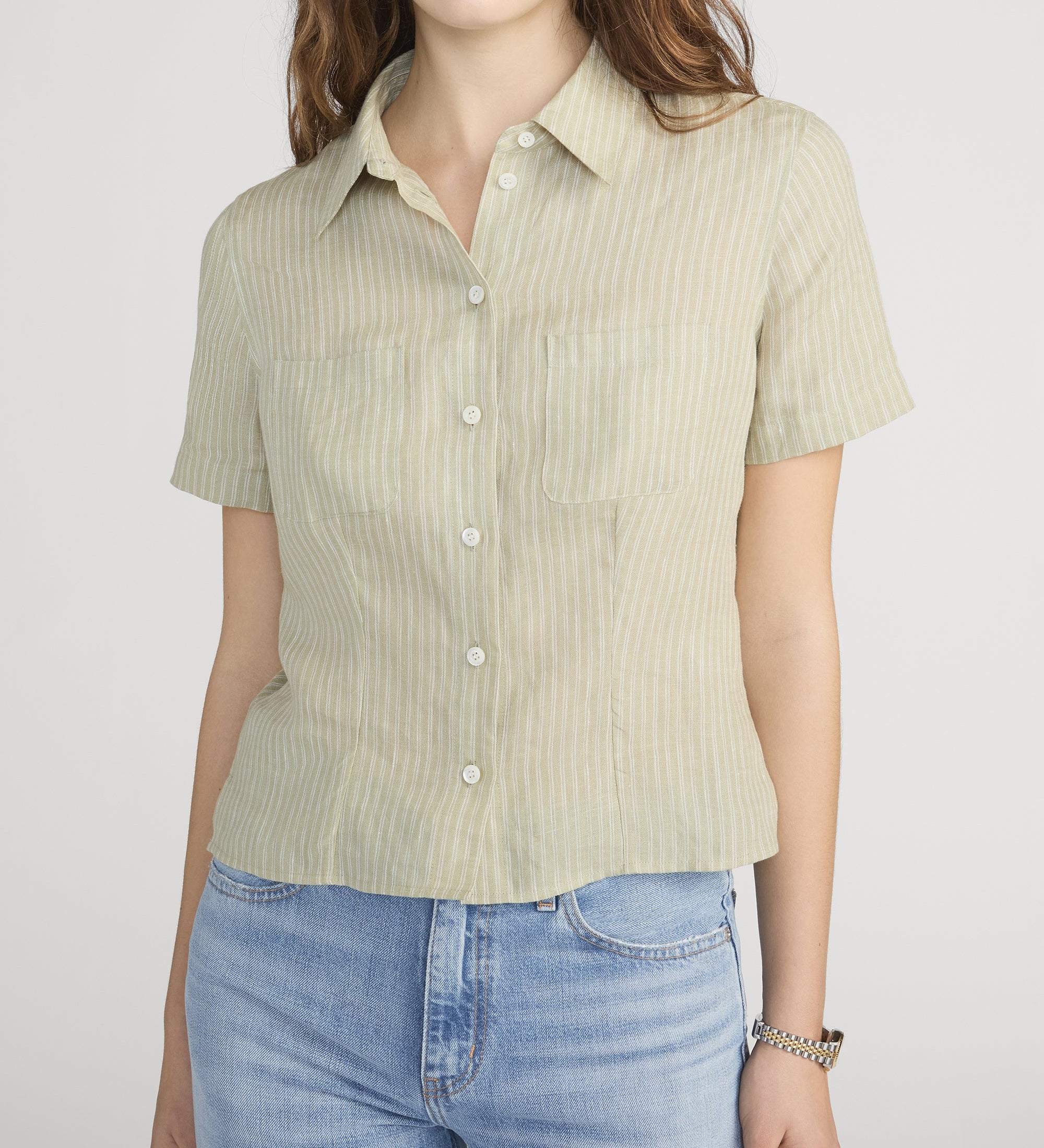 FRAME - The Linen Seaside Shirt