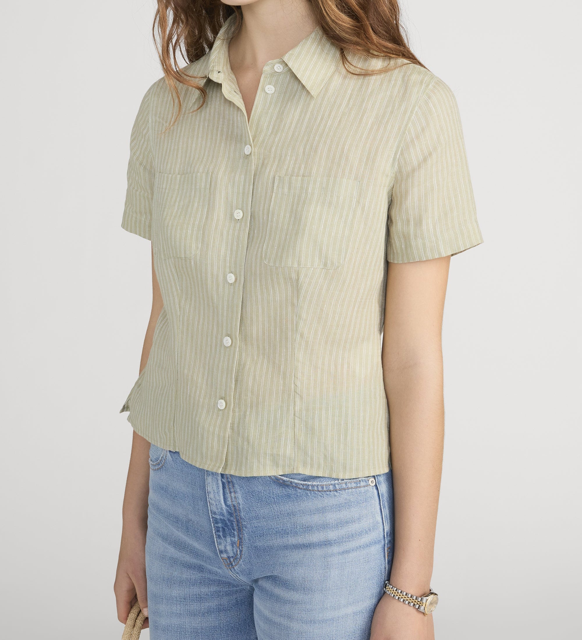 FRAME - The Linen Seaside Shirt