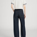 FRAME - The Stripe Cuff Top